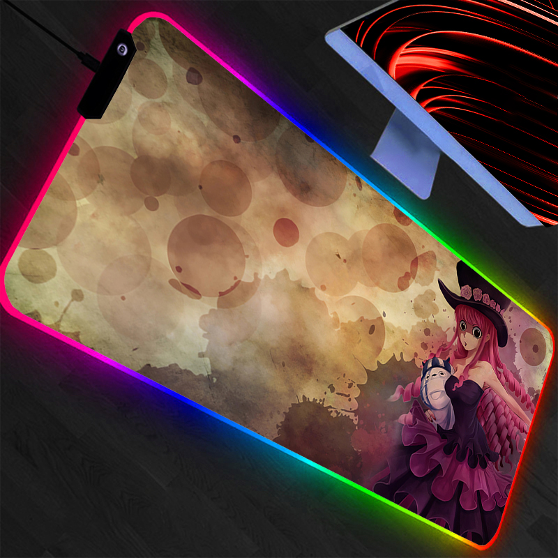 Rgb Mousepad - RGB大型一体型マウスパッド ゲーミングキーボード LEDマウスパッド PCコンピューターデスクマット ゲーミングパッド バックライトマウスマット