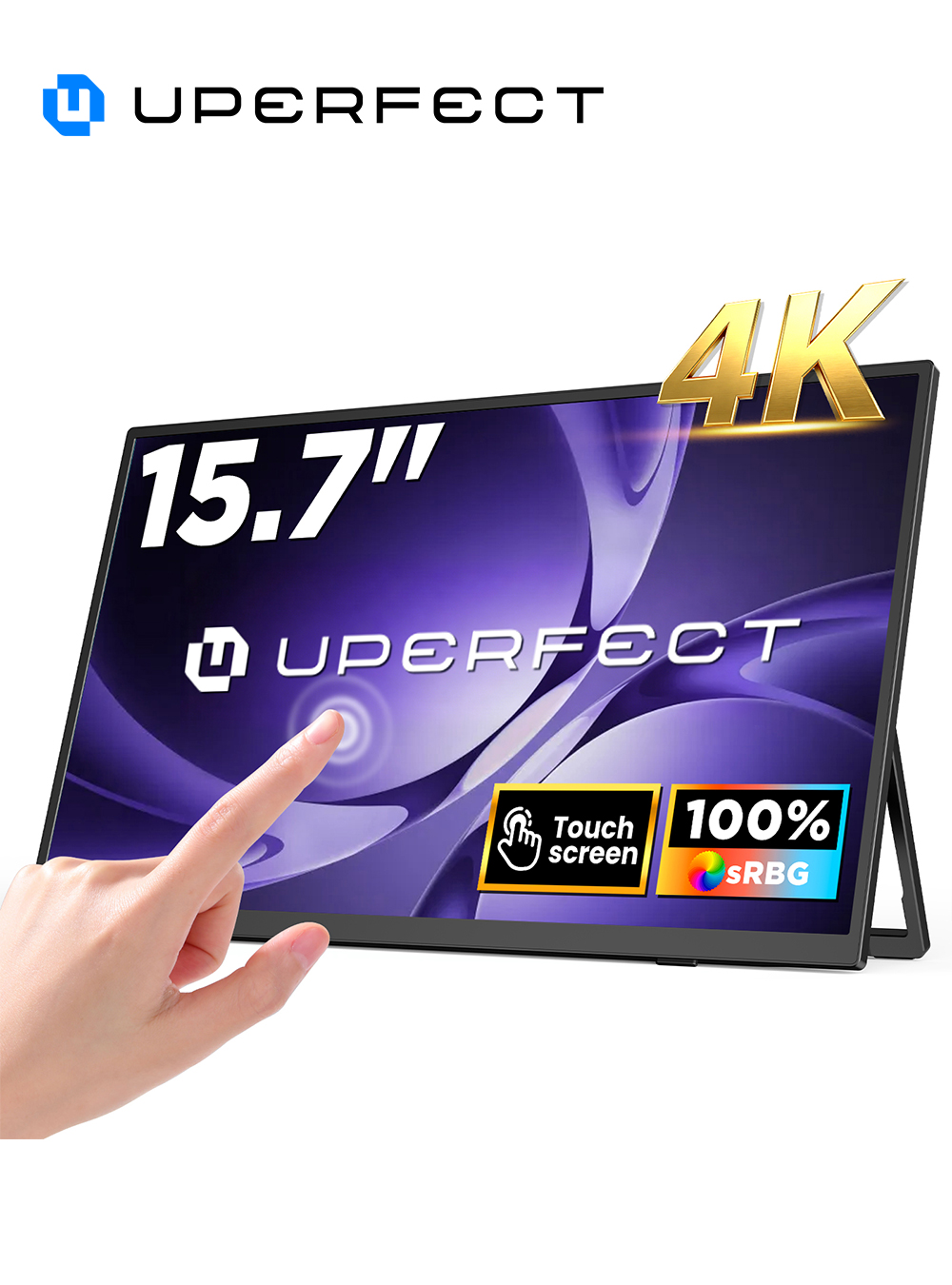 Pc Gaming Y Monitor - UPERFECT 4K UHD ポータブル モニター 15.6