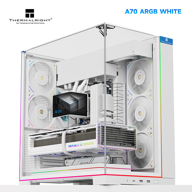 Pc Gaming Lian Li - 2026年新発売 Thermalright A70 ARGB ホワイト フルタワー