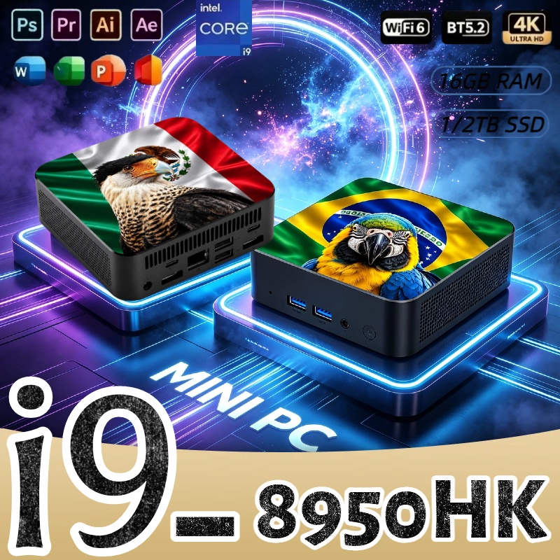 Pc Gaming I9 - ミニPC Core i9-8950HK 16GB RAM 2TB
