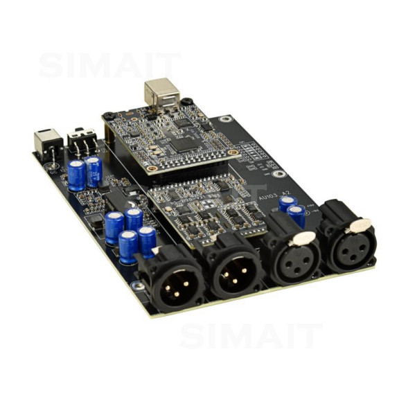 Sound Card Usb - USB ASIO オーディオインターフェース XMOS 2Ch サウンドカード、ES9018