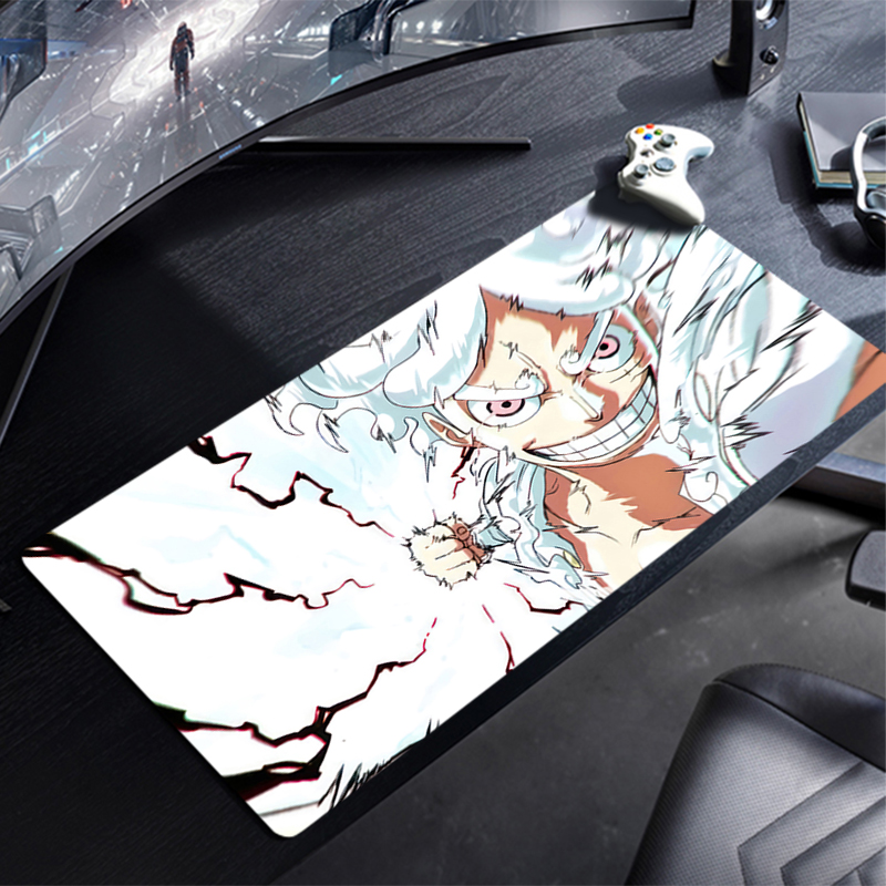 Pc Gaming Anime - マウスパッドワンピースアニメゲーマーPCコンピュータ大型900x400 XXLデスクマットキーボードアニメゲームアクセサリーマウスパッドカーペット