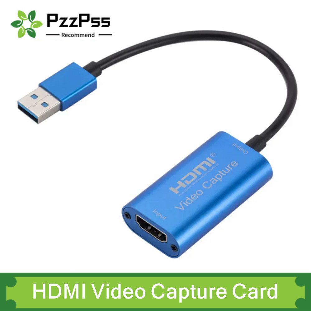 Capture Card Hdmi - ライブブロードキャストカメラ用のUSB3.0ビデオキャプチャカード,hd 1080p,HDMI互換,type-c,マイクロバー,カメラ