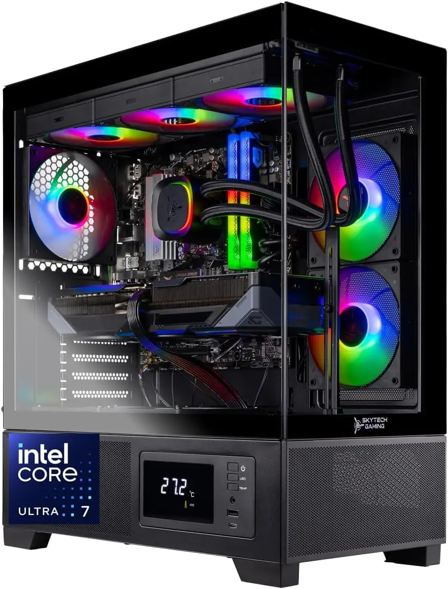 Skytech Gaming Azure 3 Plus デス - Pc Gaming Ultra のレビューと価格