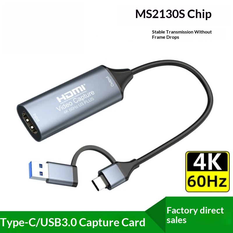 USB3.0 ビデオキャプチャカード 4K 60Hz タイプ - Capture Card Hdmi のレビューと価格