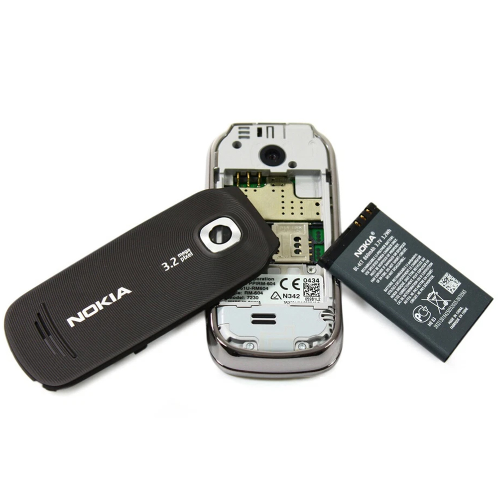 Nokia 7230 3G スライド式携帯電話 WCDMA  - Sound Card Usb のレビューと価格