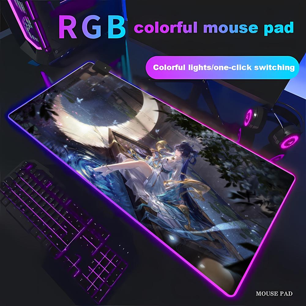 XXL Iuno RGB ゲーミングマウスパッド - ウステ - Rgb Mousepad のレビューと価格