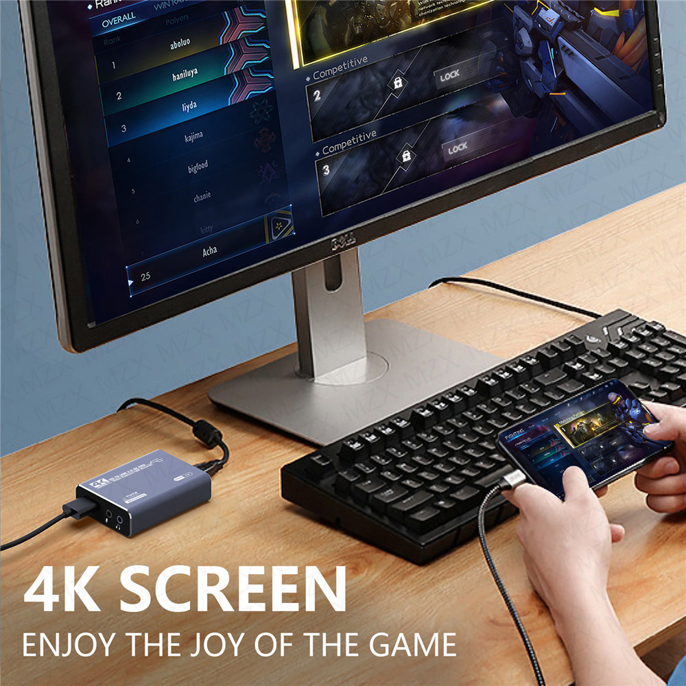 MZX 4K ビデオキャプチャカードボード 録画 HDMI  - Capture Card Hdmi のレビューと価格