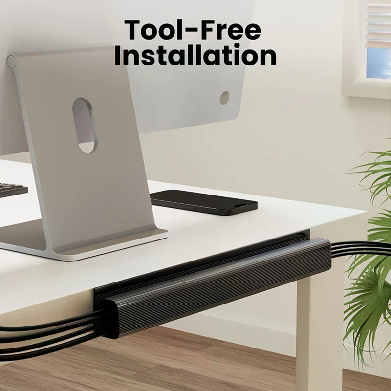 チャンネルデスクケーブルオーガナイザー ケーブル管理アクセサ - Desk Cable Organizer のレビューと価格