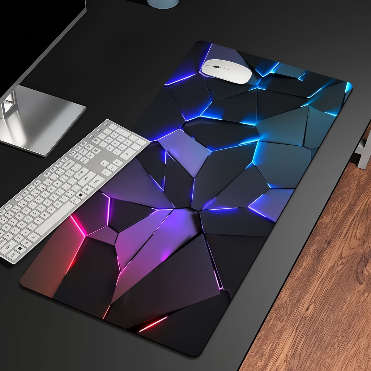 ラインジオメトリ RGB マウスパッド大型マウスパッド 40 - Rgb Mousepad のレビューと価格