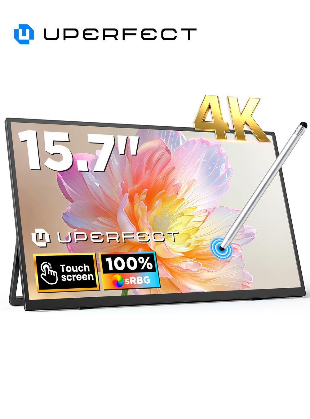 UPERFECT UColor J1 4K タッチスクリーン - Pc Gaming Y Monitor のレビューと価格