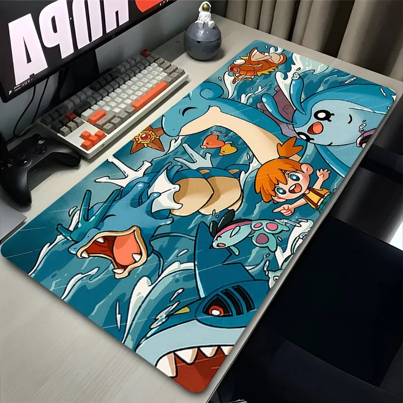 巨大な波 日本アニメ マウスパッド ノートパソコン G-gy - Pc Gaming Anime のレビューと価格