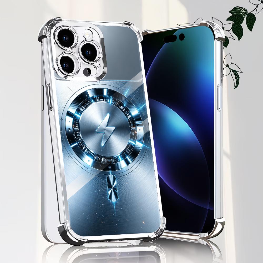 シルバー充電グローリング付き強化HDガラス製ファッショナブル - Pc Case Tempered Glass のレビューと価格