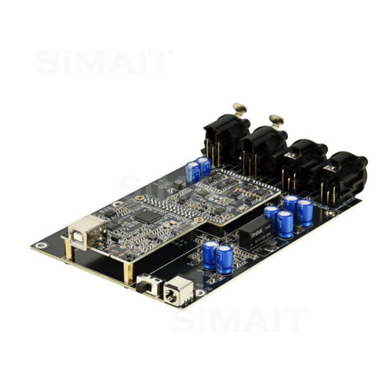 USB ASIO オーディオインターフェース XMOS 2C - Sound Card Usb のレビューと価格