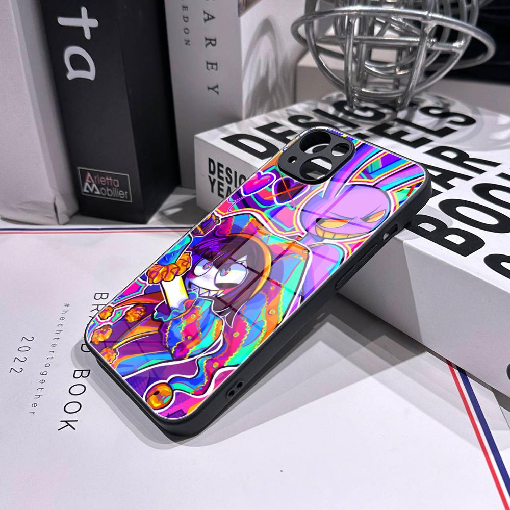 アニメ「A-アメージング・デジタル・サーカス」スマホケース  - Pc Case Tempered Glass のレビューと価格