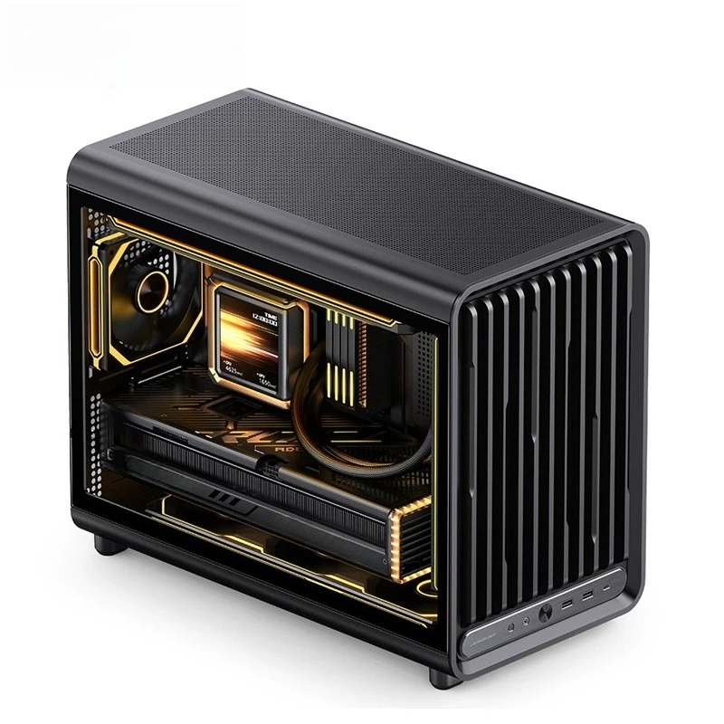 MATX 360水冷対応ガラスサイドスルーケース JONSB - Pc Gaming Jonsbo のレビューと価格