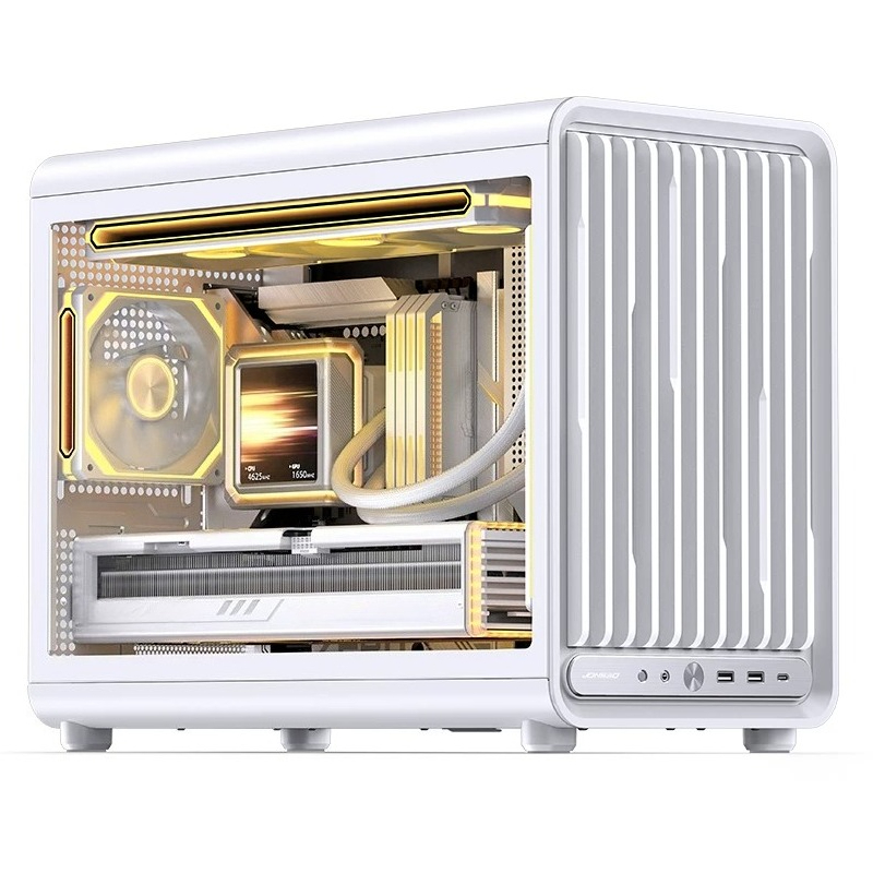 MATX 360水冷対応ガラスサイドスルーケース JONSB - Pc Gaming Jonsbo のレビューと価格