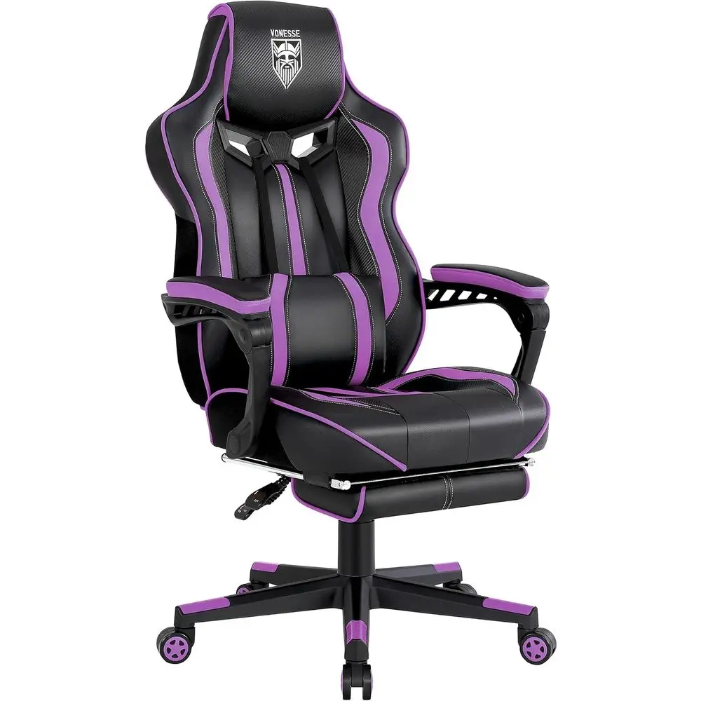 人間工学に基づいたリクライニングゲーミングチェア（大人用、マ - Pc Gaming Usa のレビューと価格