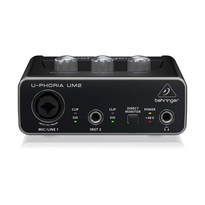 ベリンガー U-Phoria UM2 サウンドカード 2チャ - Sound Card Usb のレビューと価格