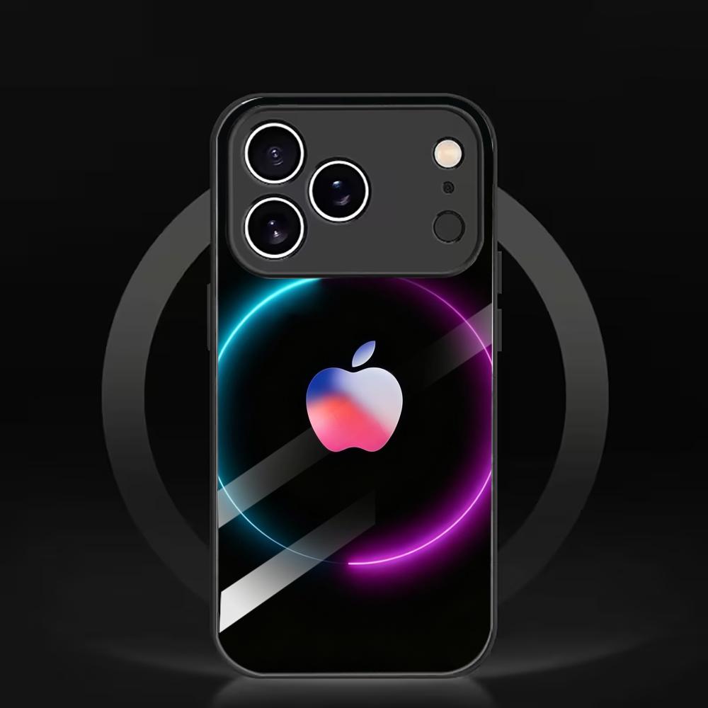 カラーライン入り強化ガラス製スマホケース、iPhone 18 - Pc Case Tempered Glass のレビューと価格