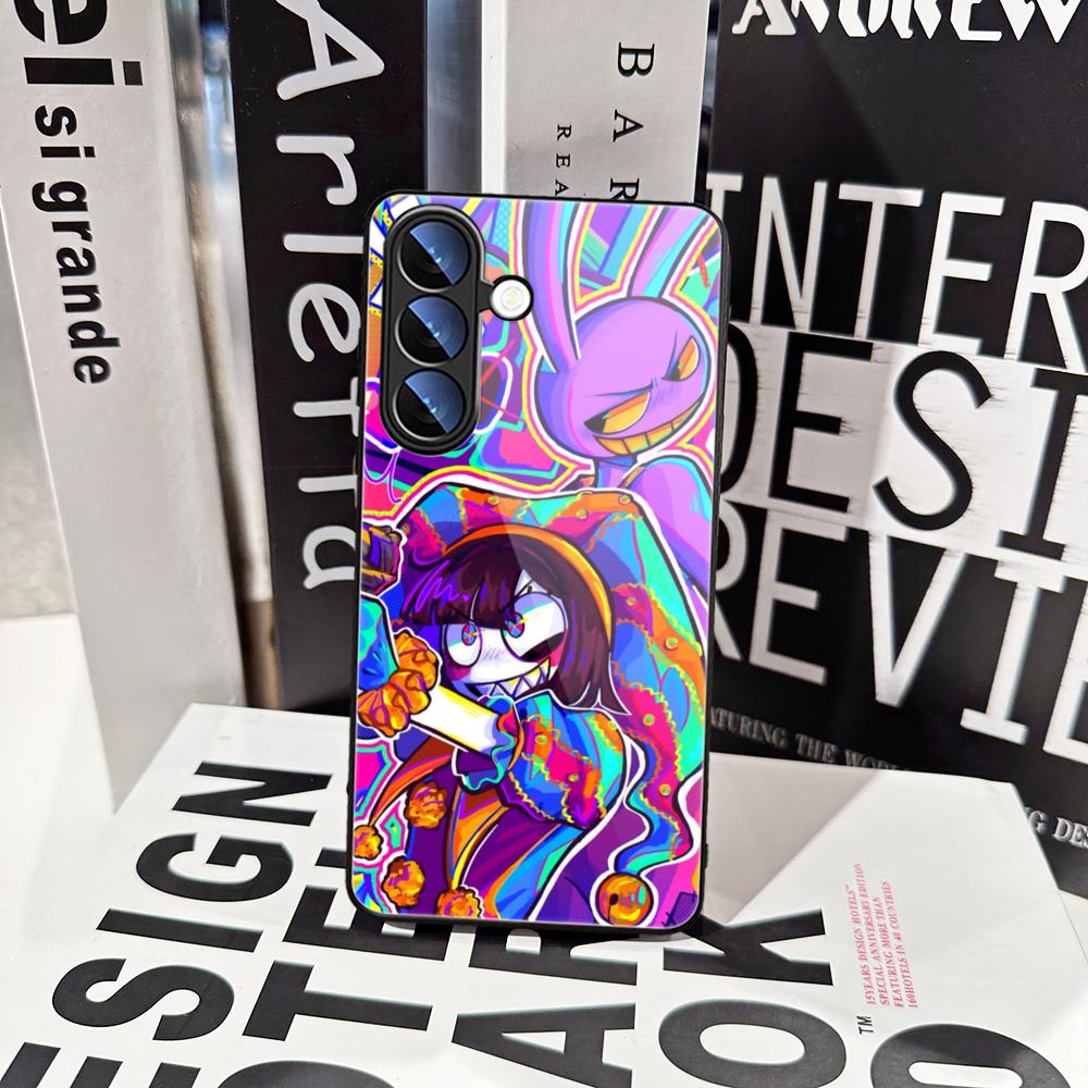 アニメ「A-アメージング・デジタル・サーカス」スマホケース  - Pc Case Tempered Glass のレビューと価格