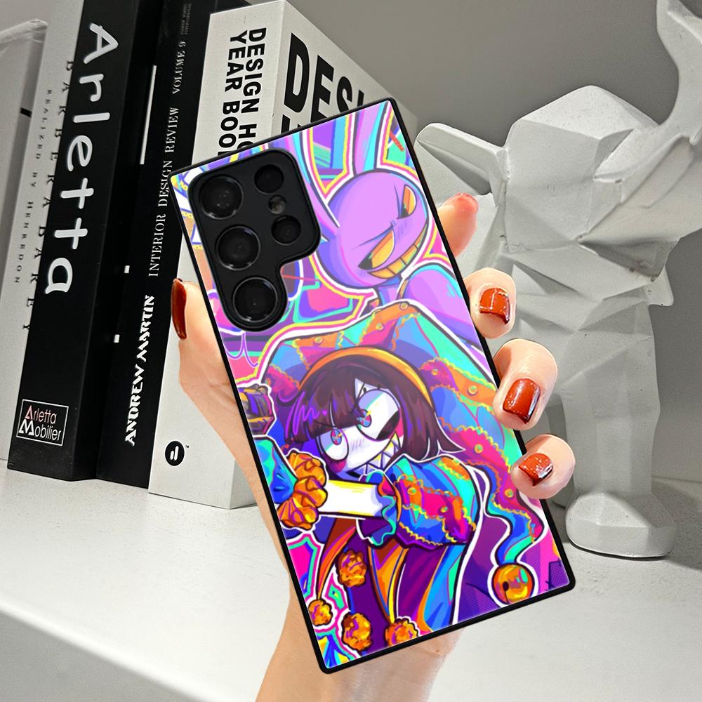 アニメ「A-アメージング・デジタル・サーカス」スマホケース  - Pc Case Tempered Glass のレビューと価格