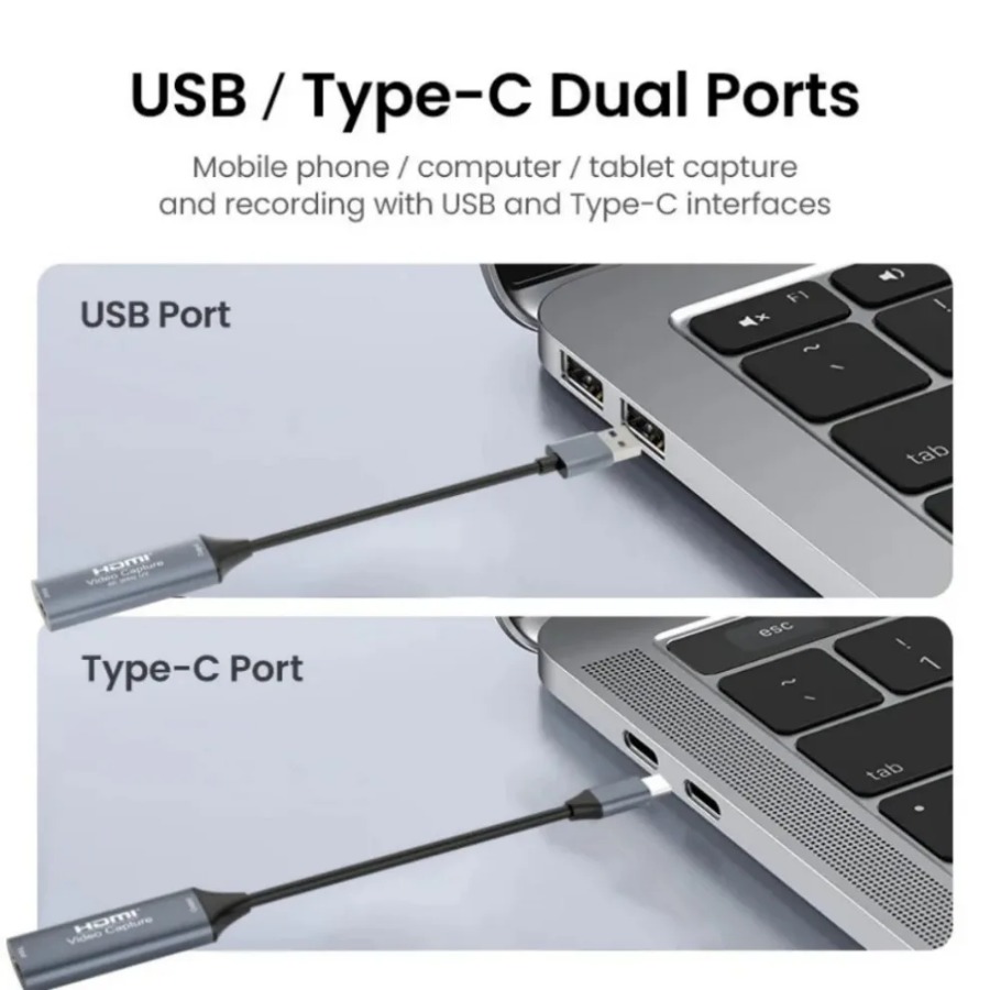 4K USB3.0/Type-C ビデオキャプチャカード H - Capture Card Hdmi のレビューと価格
