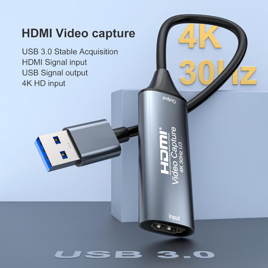 4K USB3.0/Type-C ビデオキャプチャカード H - Capture Card Hdmi のレビューと価格