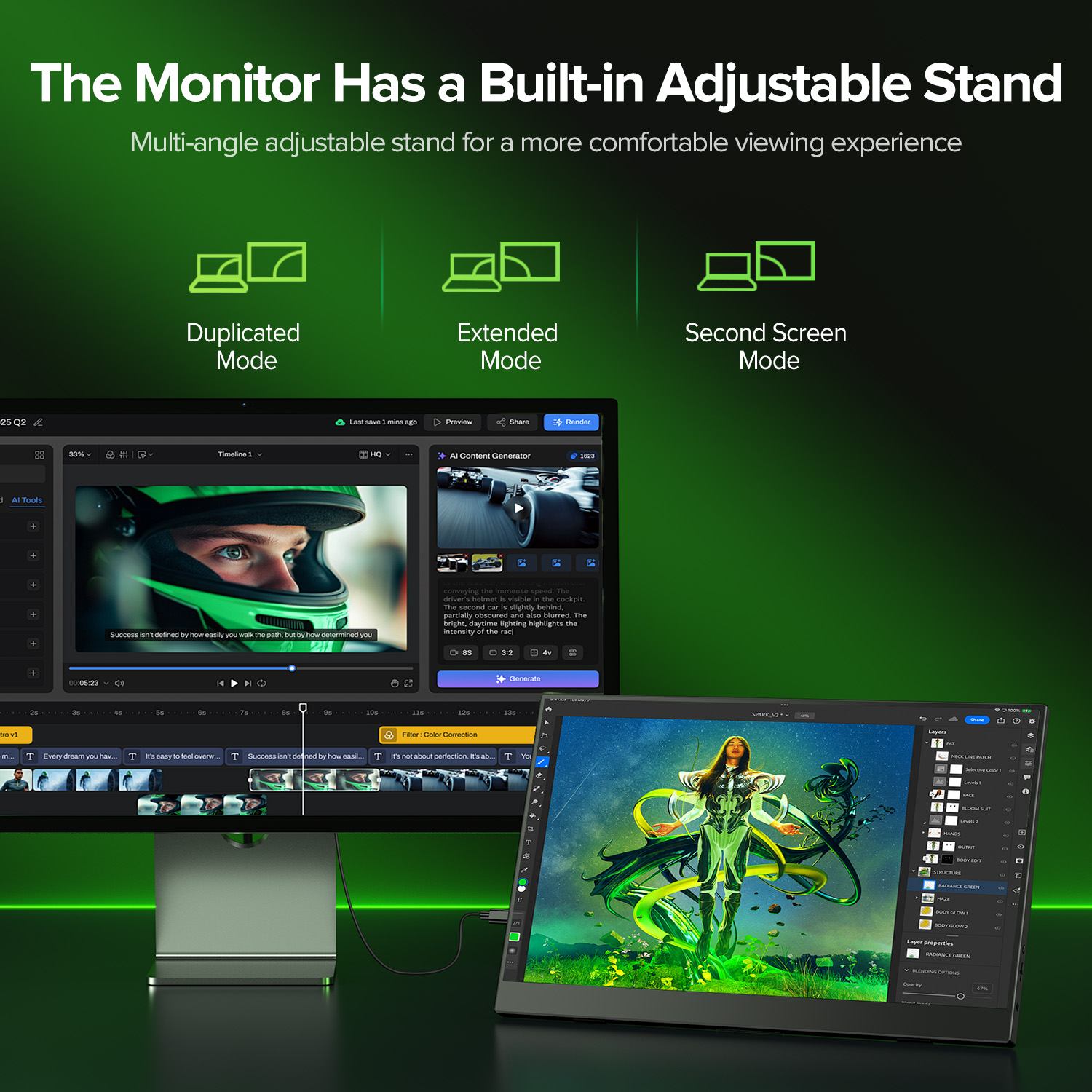 UPERFECT 15.6インチ IPS 1920x1080 - Pc Gaming Y Monitor のレビューと価格
