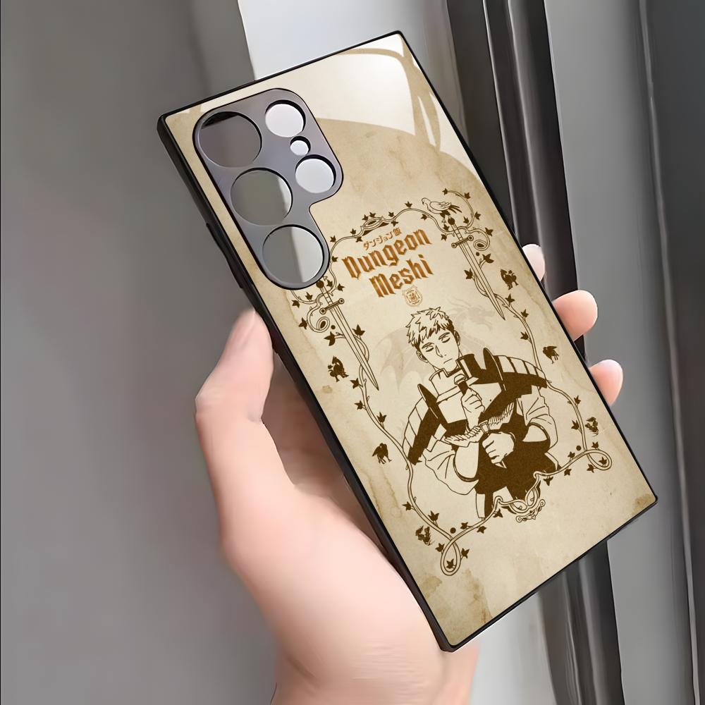 デリシャス・イン・ダンジョン スマホケース Samsung  - Pc Case Tempered Glass のレビューと価格