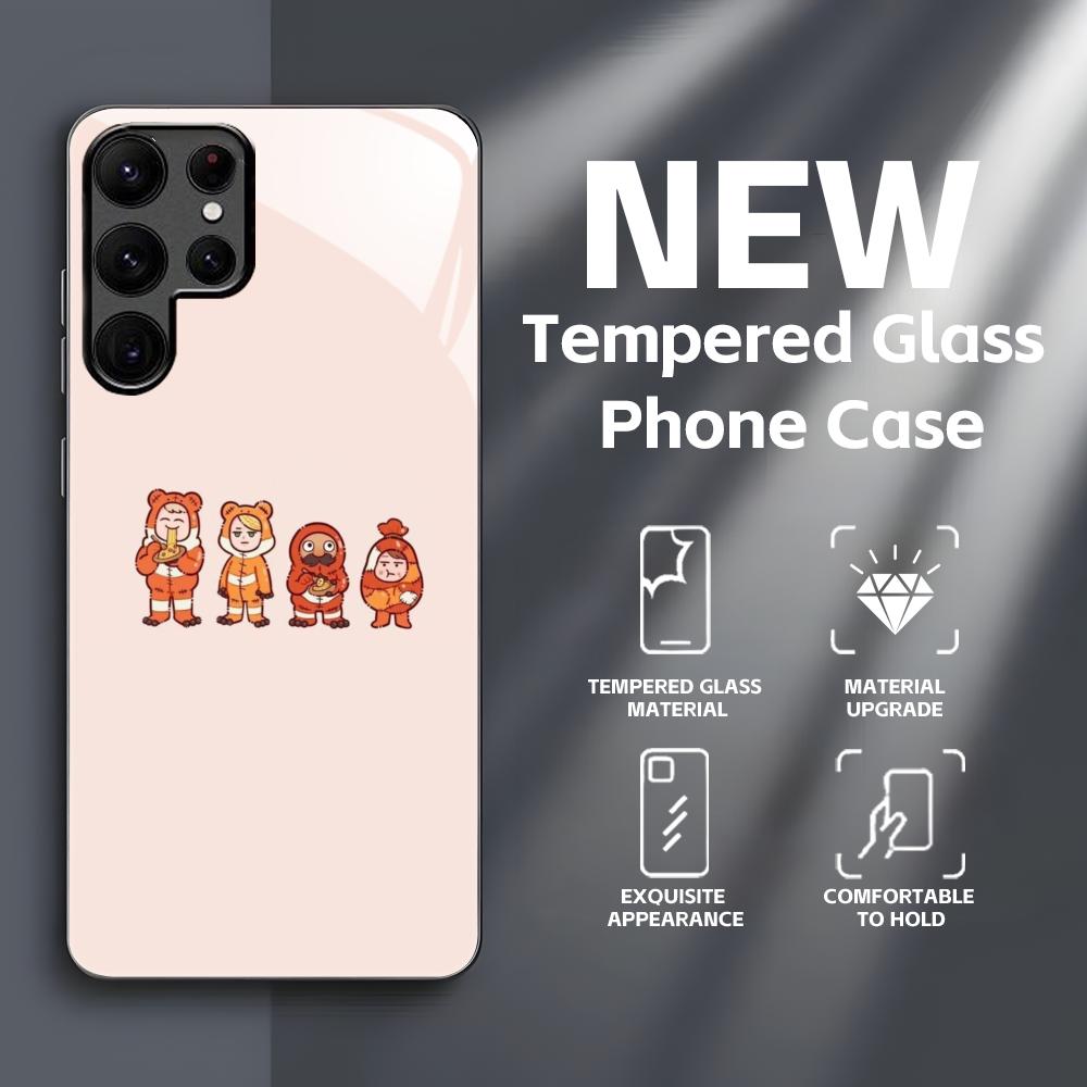 デリシャス・イン・ダンジョン スマホケース Samsung  - Pc Case Tempered Glass のレビューと価格