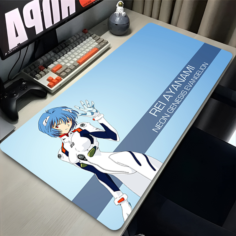 マウスパッド XXL 大型かわいいアニメガール綾波レイマウス - Pc Gaming Anime のレビューと価格