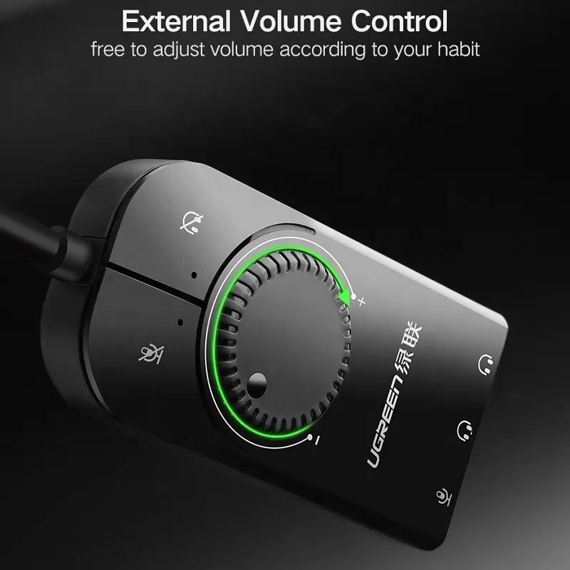 UGREEN USBサウンドカード 外付けサウンドカード 音 - Sound Card Usb のレビューと価格