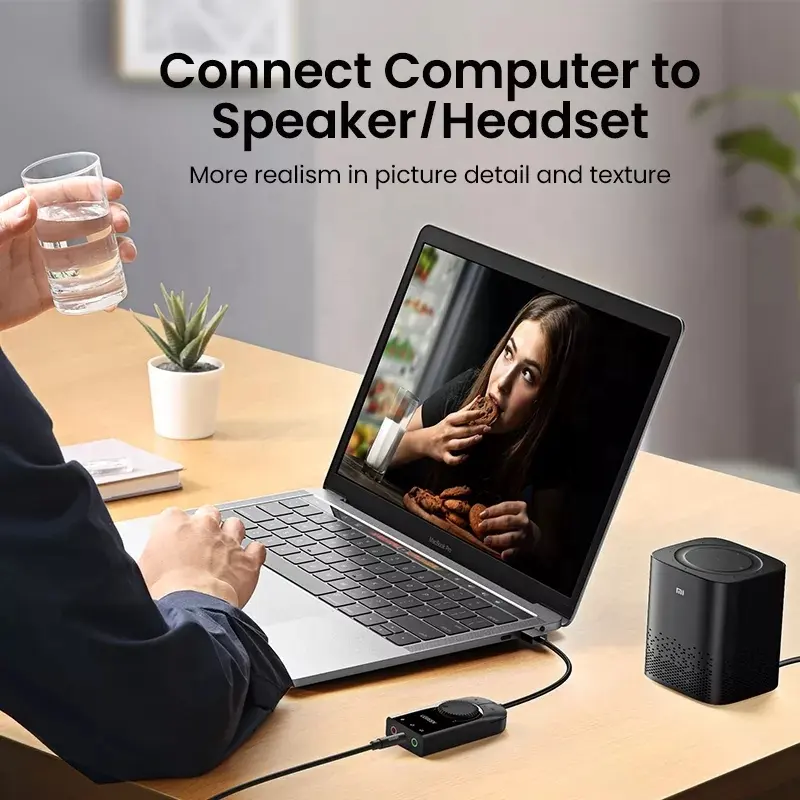 UGREEN USBサウンドカード 外付けサウンドカード 音 - Sound Card Usb のレビューと価格