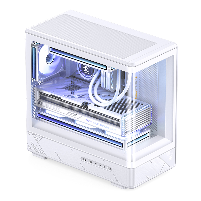 JONSBO D200 Micro ATX PCケース 曲面 - Pc Gaming Jonsbo のレビューと価格