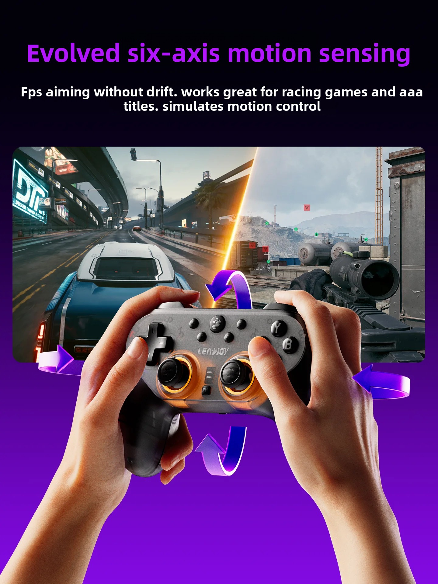 LeadJoy Saber Plus ワイヤレスゲーミングコ - Pc Gaming Ps5 のレビューと価格