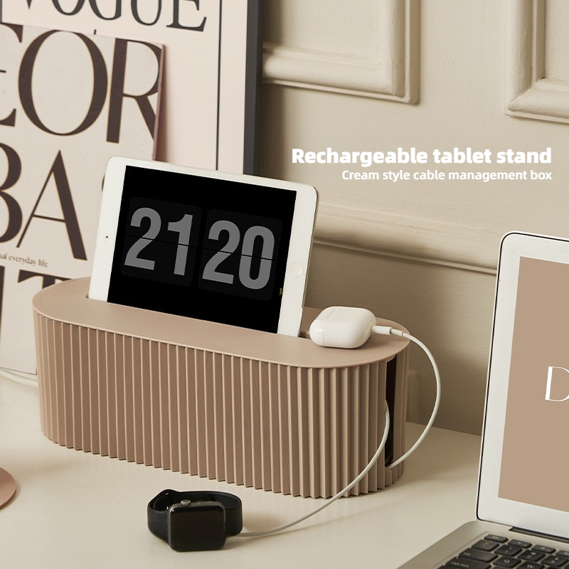 ケーブルオーガナイザーボックス - 電線を隠す、デスクをきれ - Desk Cable Organizer のレビューと価格