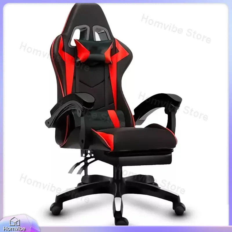 ハイバック人間工学に基づいたゲーミングチェア、フットレスト付 - Pc Gaming Usa のレビューと価格